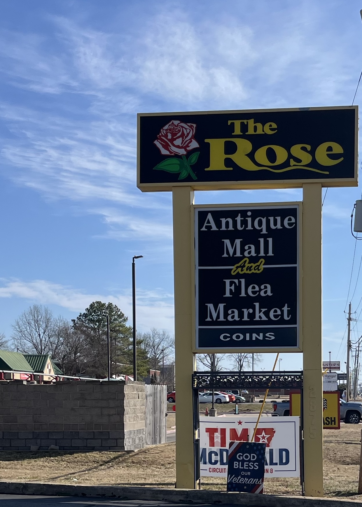 The Rose Antique Mall and the Humane Society for Animals