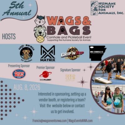 Wags & Bags Fundraiser!